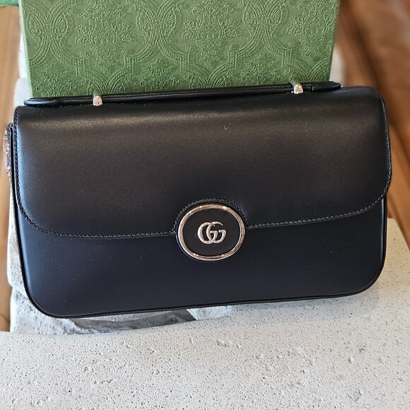 GUCCI|TOTEBAGS (739722 AABSG 1000) Gucci | Bags | Petite Gg Mini Shoulder Bag 739722 Aabsg 00 U